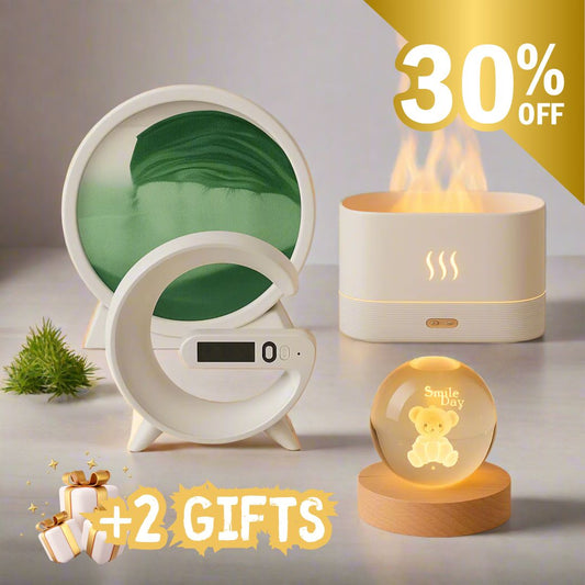 Home Decor & Ambiance Bundle – Artistic Touch & Serene Vibes